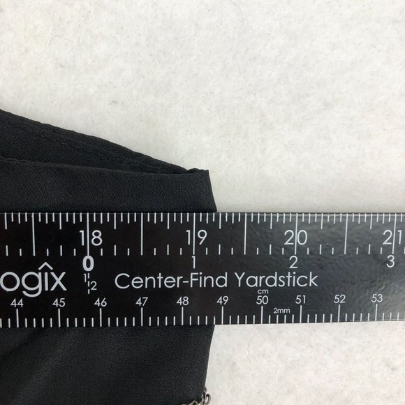 Line & Dot Revolve Women's Medium Black Chain Detail Sleeveless Crepe Blouse - Picture 5 of 10